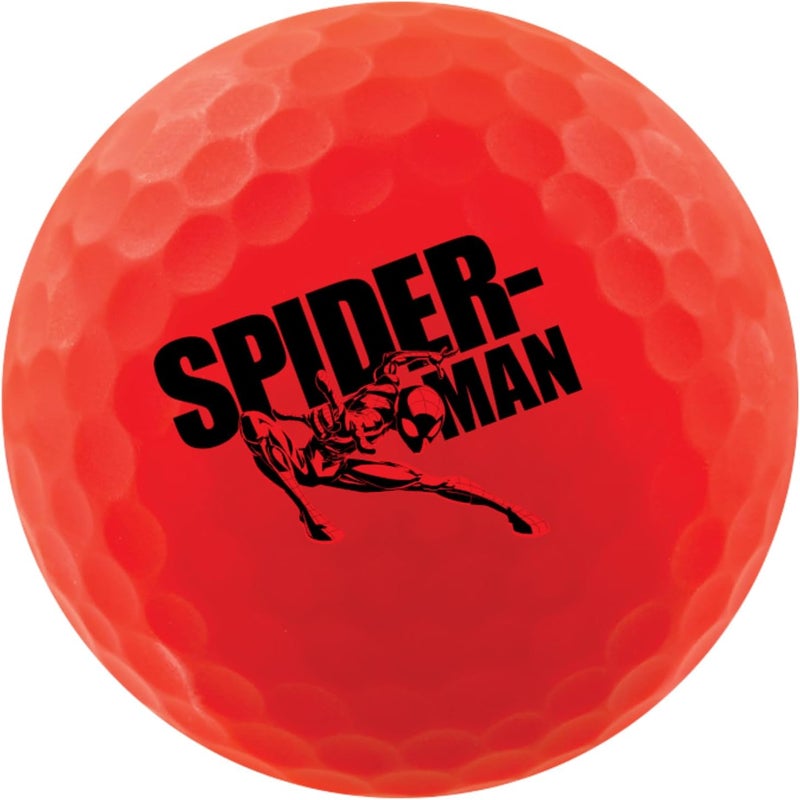 Volvik Vivid Soft Marvel Golf Ball Gift Set with Ball Marker (4 Pack) - Image 4